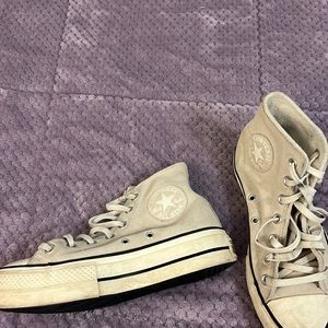 Converse platform sneakers